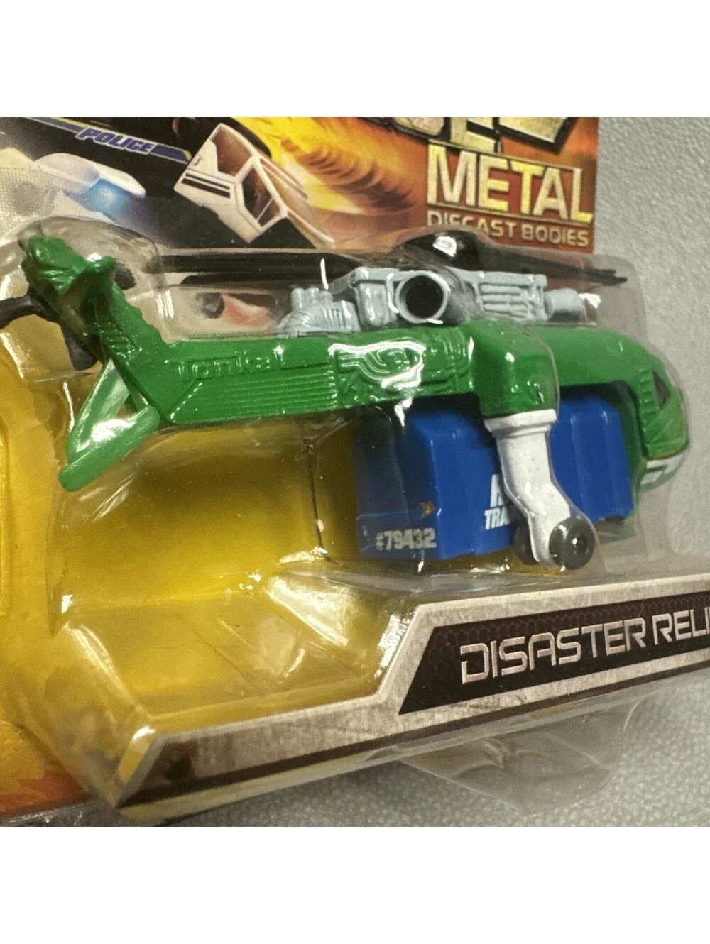 Tonka Metal Helicopters Lot Of 3 Copter Force 1/64 Police Fire Disaster Not Mint